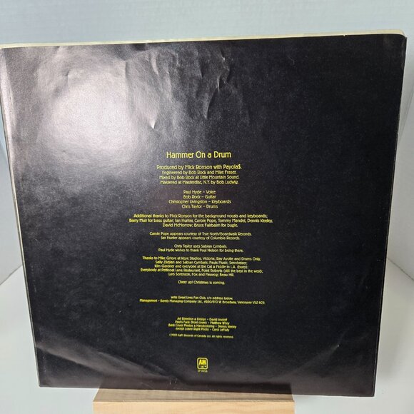 Payolas, Hammer On A Drum Vinyl Record - Picture 4 of 6